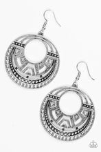 Load image into Gallery viewer, Modernly Mayan - Silver Earrings - Paparazzi