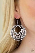 Load image into Gallery viewer, Modernly Mayan - Silver Earrings - Paparazzi