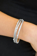 Load image into Gallery viewer, Drop A SHINE - Silver Bracelet - Paparazzi