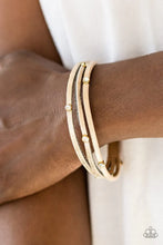 Load image into Gallery viewer, Drop A SHINE - Gold Bracelet - Paparazzi