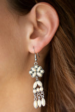 Load image into Gallery viewer, Which Way West - White Earrings - Paparazzi