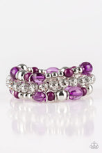 Load image into Gallery viewer, Malibu Marina - Purple Bracelet - Paparazzi