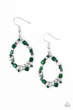 Load image into Gallery viewer, Crushing Couture - Green Earrings - Paparazzi