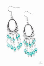 Load image into Gallery viewer, Not The Only Fish In The Sea - Green Earrings - Paparazzi