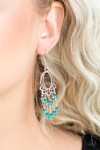 Load image into Gallery viewer, Not The Only Fish In The Sea - Green Earrings - Paparazzi
