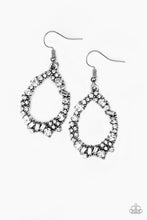 Load image into Gallery viewer, Crushing Couture - White Earrings - Paparazzi