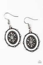 Load image into Gallery viewer, Picture of WEALTH - White Earrings - Paparazzi