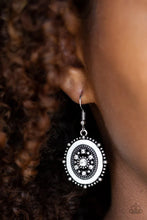 Load image into Gallery viewer, Picture of WEALTH - White Earrings - Paparazzi