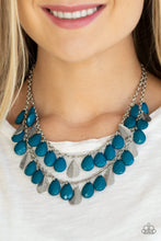 Load image into Gallery viewer, Life of the FIESTA - Blue Necklace - Paparazzi