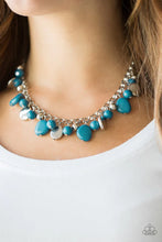 Load image into Gallery viewer, Flirtatiously Florida - Blue Necklace - Paparazzi
