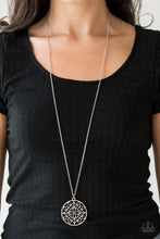 Load image into Gallery viewer, Mandala Melody - Silver Necklace - Paparazzi
