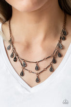 Load image into Gallery viewer, Galapagos Gypsy - Copper Necklace - Paparazzi