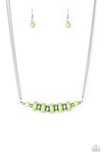 Load image into Gallery viewer, On Mountain Time - Green Necklace - Paparazzi