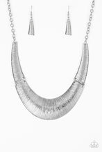 Load image into Gallery viewer, Feast or Famine - Silver Necklace - Paparazzi