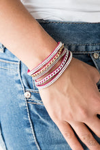 Load image into Gallery viewer, Fashion Fiend - Pink Bracelet - Paparazzi