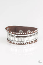 Load image into Gallery viewer, Rock Star Rocker - Brown Bracelet - Paparazzi