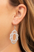 Load image into Gallery viewer, Mantras and Mandalas - White Earrings - Paparazzi
