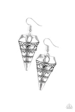 Load image into Gallery viewer, Jurassic Journey - White Earrings - Paparazzi