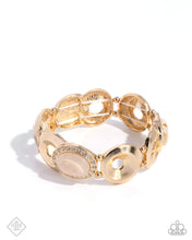Load image into Gallery viewer, Feminine Flecks - Gold Bracelet - Paparazzi