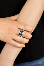 Load image into Gallery viewer, Dauntless Shine - Silver Ring - Paparazzi