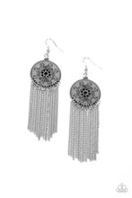 Load image into Gallery viewer, Fringe Control - Black Earrings - Paparazzi