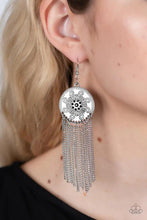 Load image into Gallery viewer, Fringe Control - Black Earrings - Paparazzi