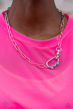 Load image into Gallery viewer, Don't Want to Miss a STRING - Blue Necklace - Paparazzi