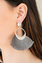Load image into Gallery viewer, Spartan Spirit - Silver Earrings - Paparazzi