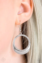 Load image into Gallery viewer, Pretty Pampered - White Earrings - Paparazzi