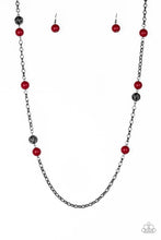 Load image into Gallery viewer, Fashion Fad - Red Necklace - Paparazzi