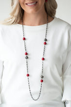 Load image into Gallery viewer, Fashion Fad - Red Necklace - Paparazzi