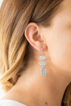 Load image into Gallery viewer, Nine to HIVE - Silver Earrings - Paparazzi