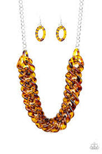 Load image into Gallery viewer, Comin' In HAUTE - Brown Necklace - Paparazzi