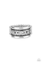 Load image into Gallery viewer, Dauntless Shine - Silver Ring - Paparazzi