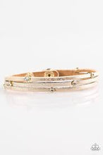 Load image into Gallery viewer, Drop A SHINE - Gold Bracelet - Paparazzi