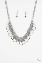 Load image into Gallery viewer, Ring Leader Radiance - Silver Necklace - Paparazzi