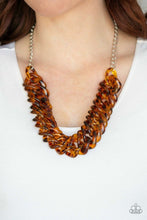 Load image into Gallery viewer, Comin' In HAUTE - Brown Necklace - Paparazzi