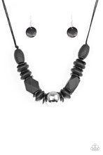 Load image into Gallery viewer, Grand Turks Getaway - Black Necklace - Paparazzi