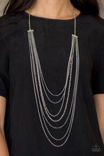 Load image into Gallery viewer, Radical Rainbows - Silver Necklace - Paparazzi