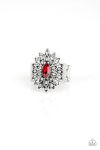 Load image into Gallery viewer, Blooming Fireworks - Red Ring - Paparazzi