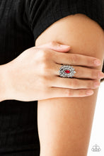 Load image into Gallery viewer, Blooming Fireworks - Red Ring - Paparazzi