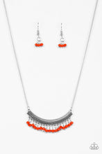 Load image into Gallery viewer, Fringe Fever - Red Necklace - Paparazzi