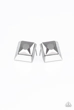 Load image into Gallery viewer, Stellar Square - Silver Earrings - Paparazzi
