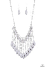 Load image into Gallery viewer, Venturous Vibes - Silver Necklace - Paparazzi