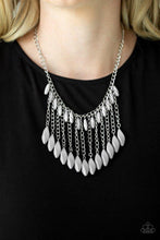 Load image into Gallery viewer, Venturous Vibes - Silver Necklace - Paparazzi