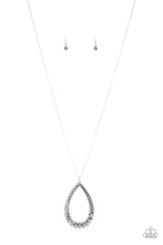 Load image into Gallery viewer, Big Ticket Twinkle - Silver Necklace - Paparazzi