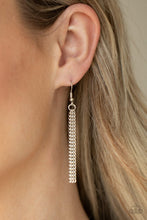 Load image into Gallery viewer, Prismatically Polygon - Orange Necklace - Paparazzi