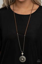 Load image into Gallery viewer, Where No MANDALA Has Gone Before - White Necklace - Paparazzi