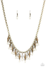Load image into Gallery viewer, Cosmopolitan Couture - Brass Necklace - Paparazzi