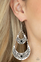Load image into Gallery viewer, Springtime Gardens - Black Earrings - Paparazzi